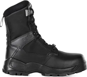 5.11 Tactical Men's A.T.A.C. 2.0 8-Inch Shield Boot, Full Grain Leather Toe, Style 12416, Black