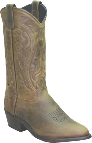 Abilene Men's Sage by Oiled Cowhide Olive Boot Medium Toe Brown 8 D