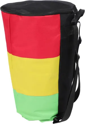 African Drum Bag Oxford Cloth Backpack for Instruments Multi Functional Drum Storage Pouch with Zipper Comfortable Carrying Durable Shock Absorption Design