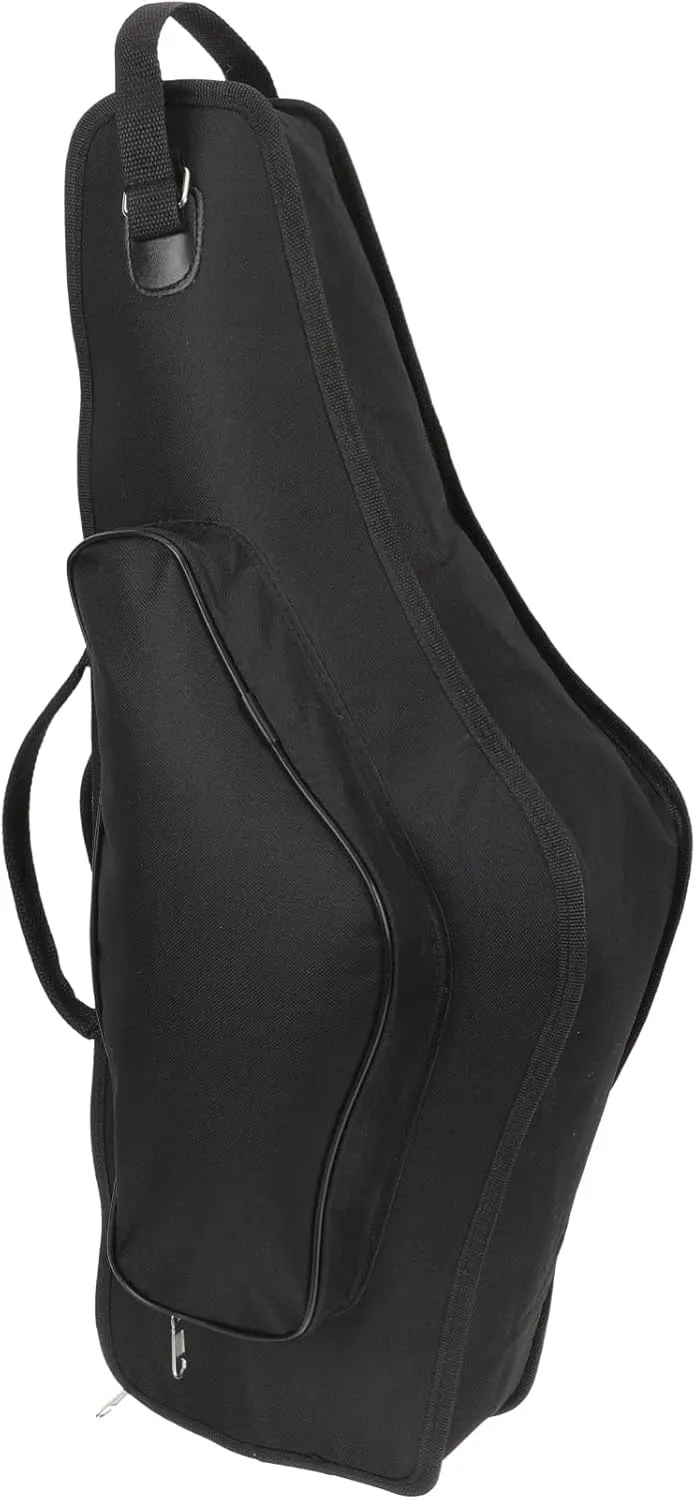 Alto Saxophone Bag Case, Alto Sax Lightweight Gig Bag Backpack with Padding, Shoulder Strap, External Pocket, Saxophone Carrying Bag, black Travel Organizer Bags