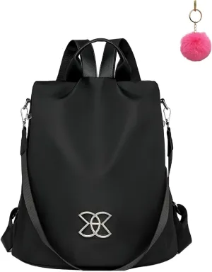 Anti Theft Large Capacity Backpack, Lightweight Oxford Cloth Backpack, Leisure Shoulder Bag For Women