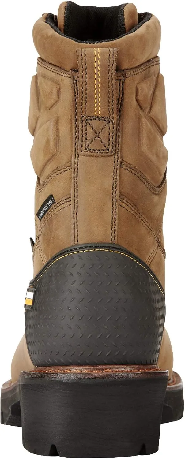 Ariat Men's Powerline 8" Waterproof 400g Composite Toe Work Boot