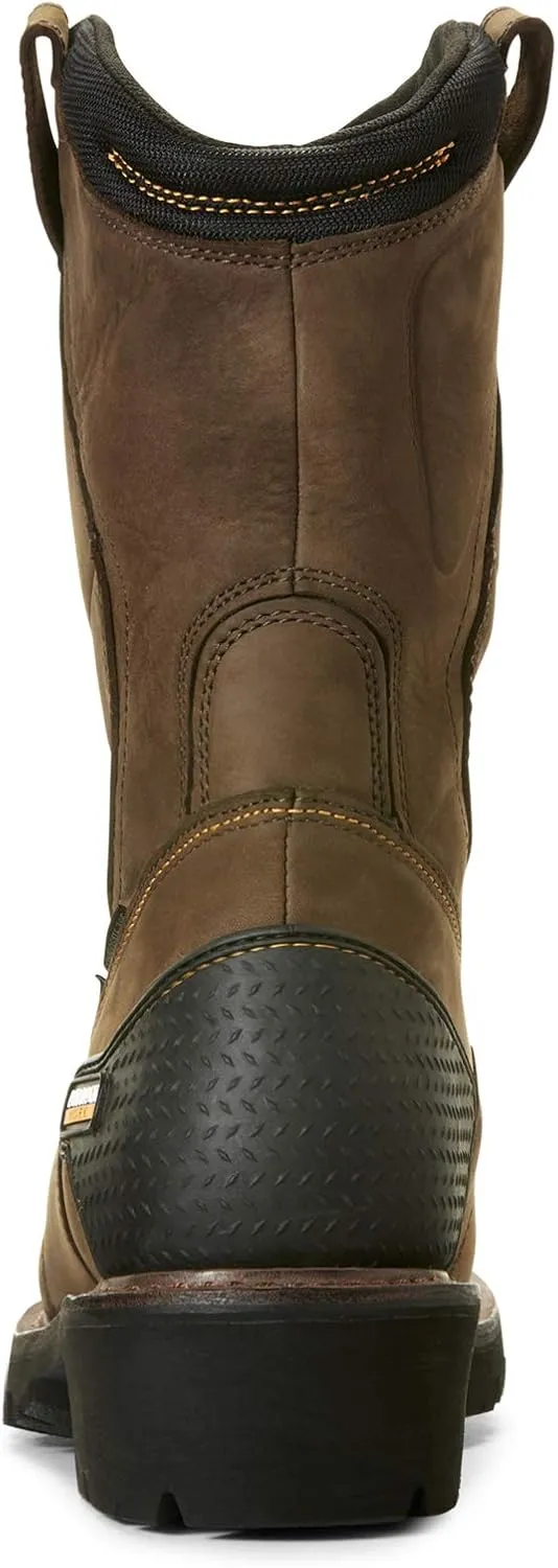 Ariat Men's Powerline Pull-on Waterproof 400g Composite Toe Work Boot