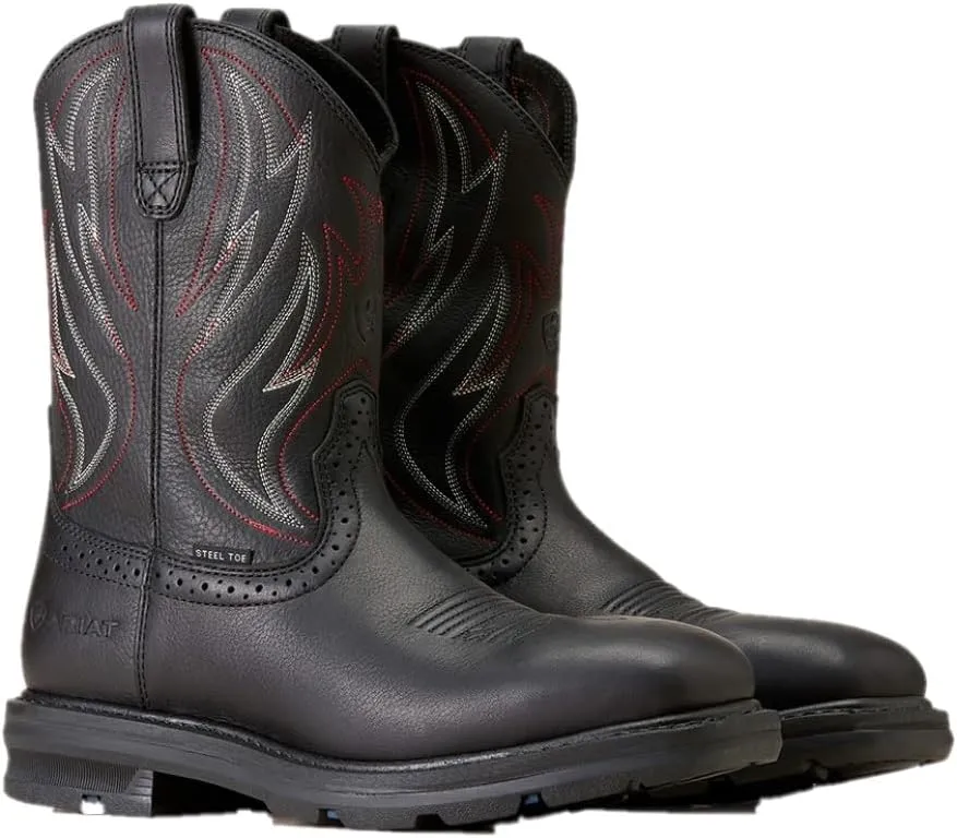Ariat Men's Sierra Shock Shield Steel Toe Work Boot