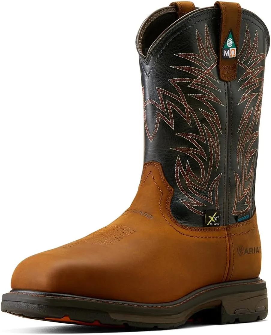 Ariat Men's WorkHog MetGuard CSA Waterproof Composite Toe Work Boot