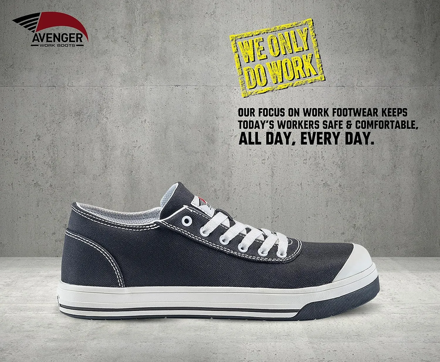 Avenger Work Boots Men's Low Top Industrial Shoe