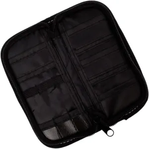 Bag Darts Case Darts Carrier Bag Darts Case Holds 3 Darts Entertainment Darts Wallet Portable Darts Pouch Darts Pocket Bag Zippered Darts Pouch Cases Black Oxford Cloth