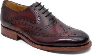 BARKER Liffey Men's Handmade Leather Brogue Oxford Dress Shoes - Timeless Elegance & Superior Craftsmanship for Formal & Business Wear