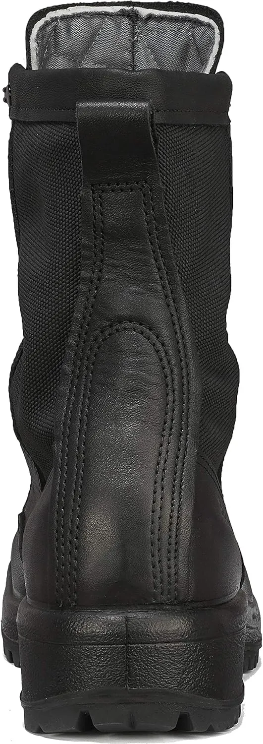 Belleville 700 8 Inch Waterproof Duty Black Tactical Boots for Men - Polishable Leather and Nylon with Oil-Resistant Gore-Tex Lining for Police, EMS, and Security Personnel