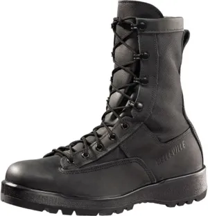 Belleville 700 8 Inch Waterproof Duty Black Tactical Boots for Men - Polishable Leather and Nylon with Oil-Resistant Gore-Tex Lining for Police, EMS, and Security Personnel