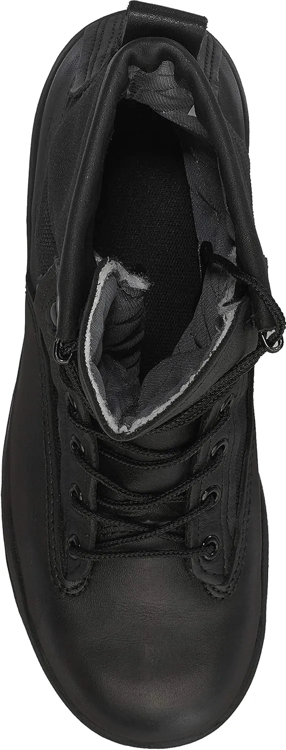 Belleville 700 8 Inch Waterproof Duty Black Tactical Boots for Men - Polishable Leather and Nylon with Oil-Resistant Gore-Tex Lining for Police, EMS, and Security Personnel