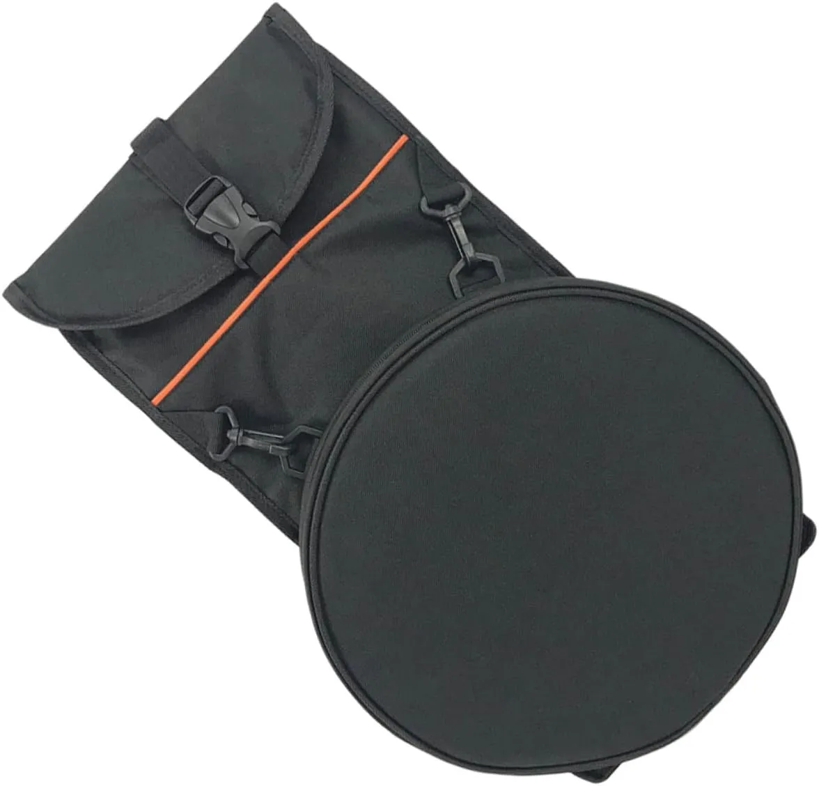 BESPORTBLE Dumb Drum Storage Bag Double Shoulder Strap Portable Drum Bag for Practice Durable Capacity Protective Design for Easy Travel and Storage