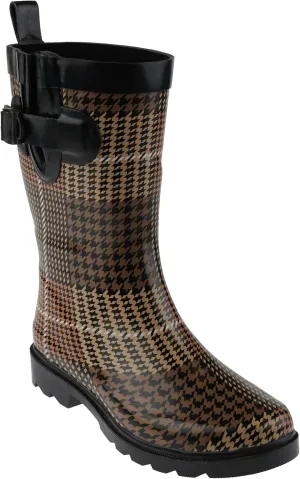 Capelli New York Ladies Mid-Calf Rubber Rain Boots