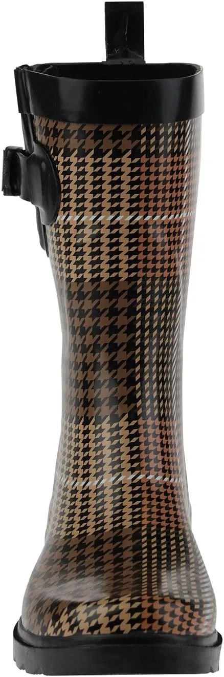 Capelli New York Ladies Mid-Calf Rubber Rain Boots