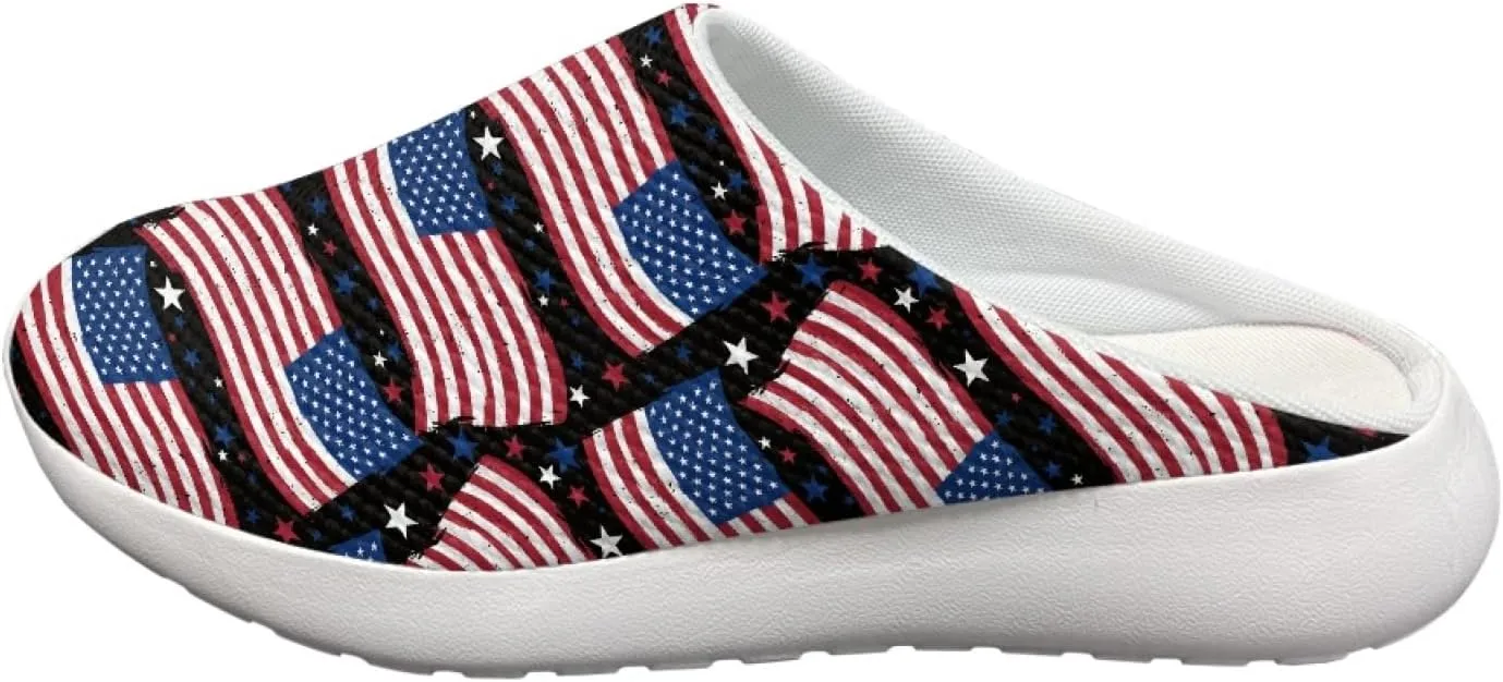CLOHOMIN Casual Women's Mules Clogs Shoes Lightweight and Breathable Sneakers for Summer Slip-on Home Shoe