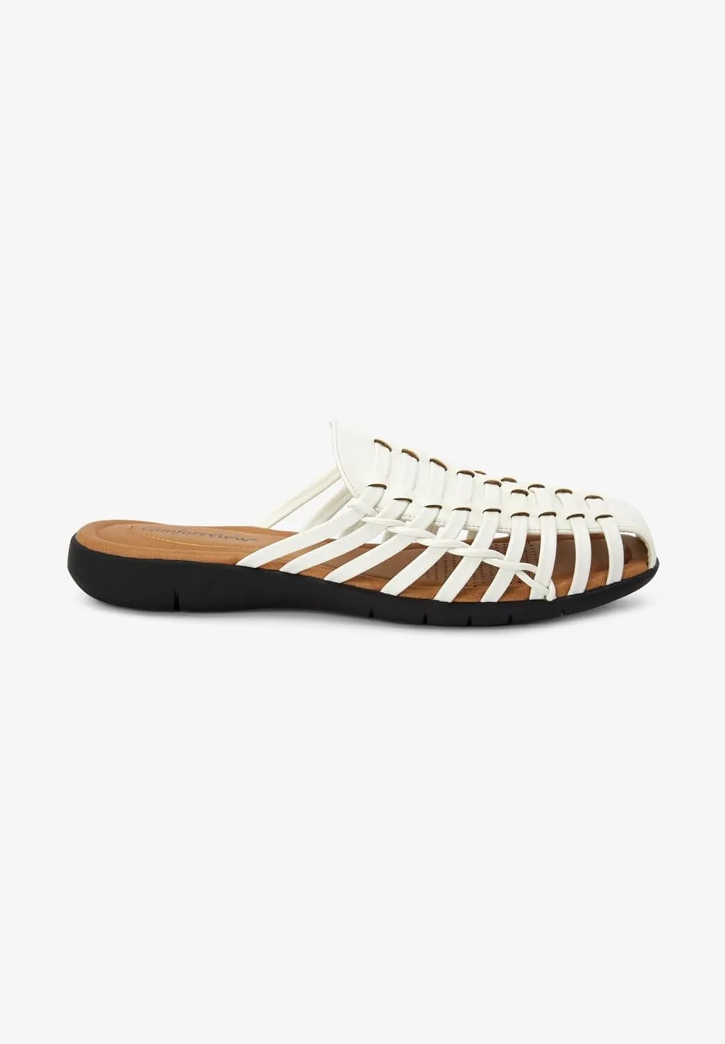 Comfortview Women's Plus Size The Wendy Mule