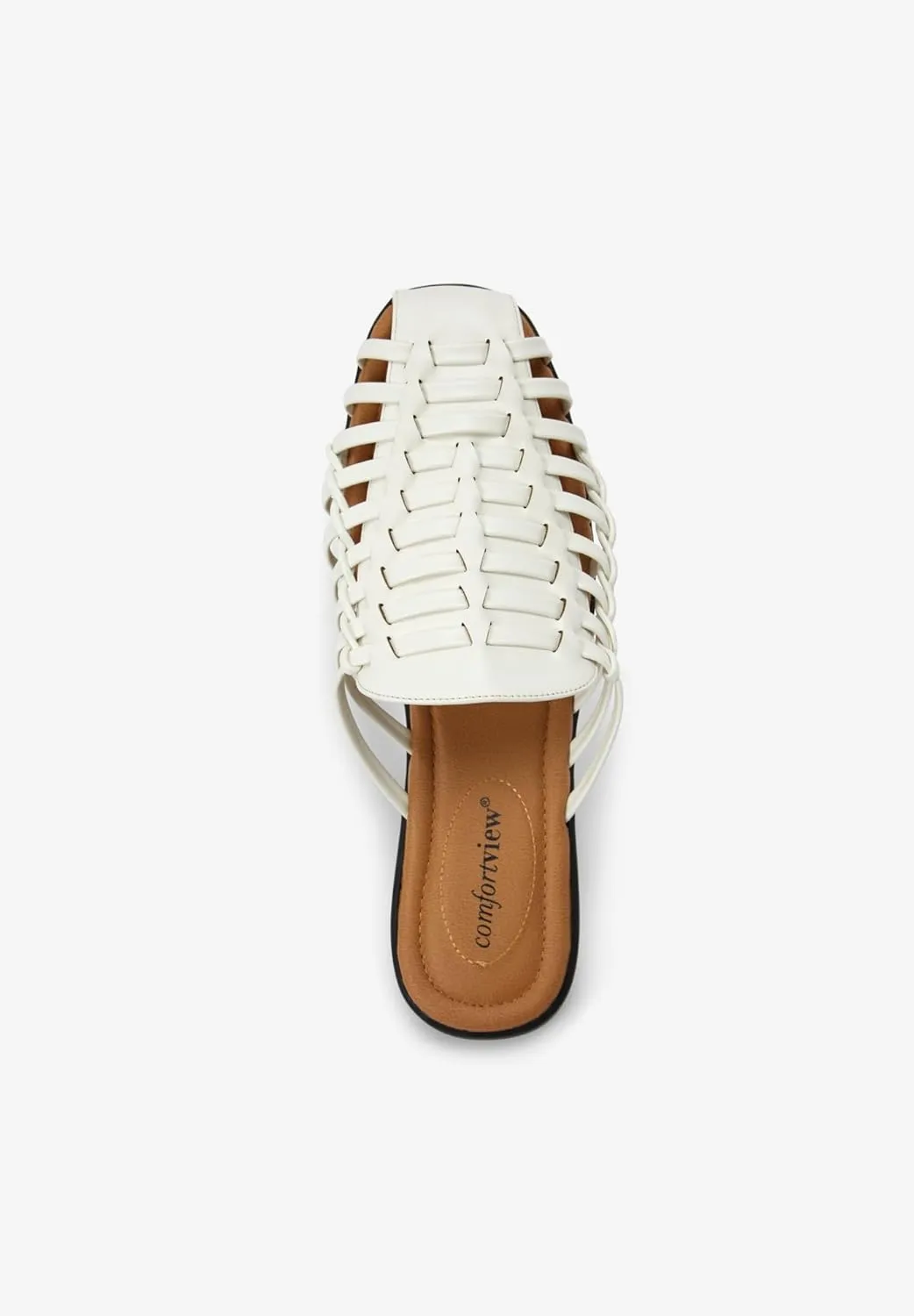 Comfortview Women's Plus Size The Wendy Mule
