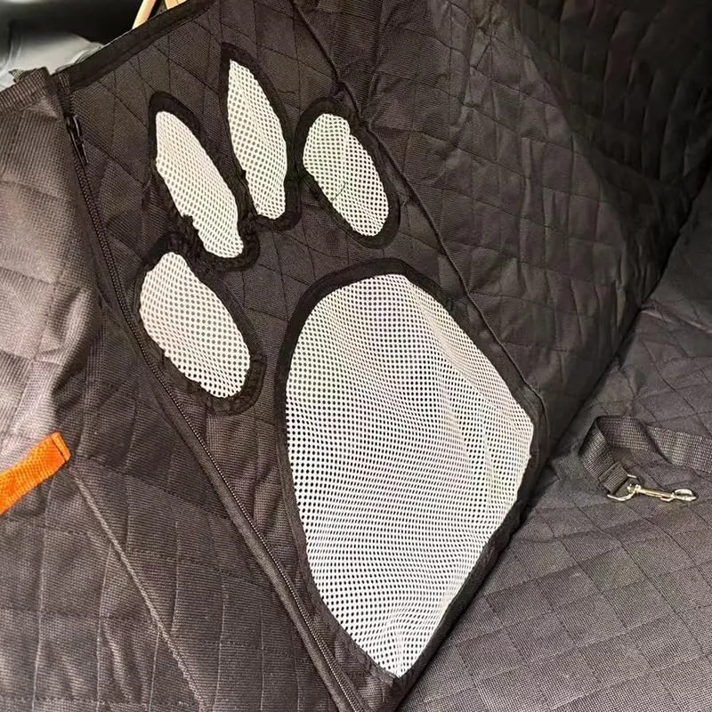 Dog Car Seat Cover for Mazda Biante, Car Dog Seat Cover for Back Seat Waterproof Dog Seat Cover with Side Flaps Scratchproof Car Seat Protector for Dogs Accessories,B