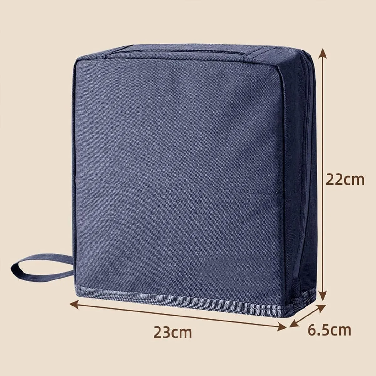Doresty Makeup Bag, Standing Makeup Bag – Portable, Large Capacity, Multi-Purpose Large Capacity Oxford Cloth Standing Makeups Bags, Waterproof Multifunctional Make up Bags(Purple)