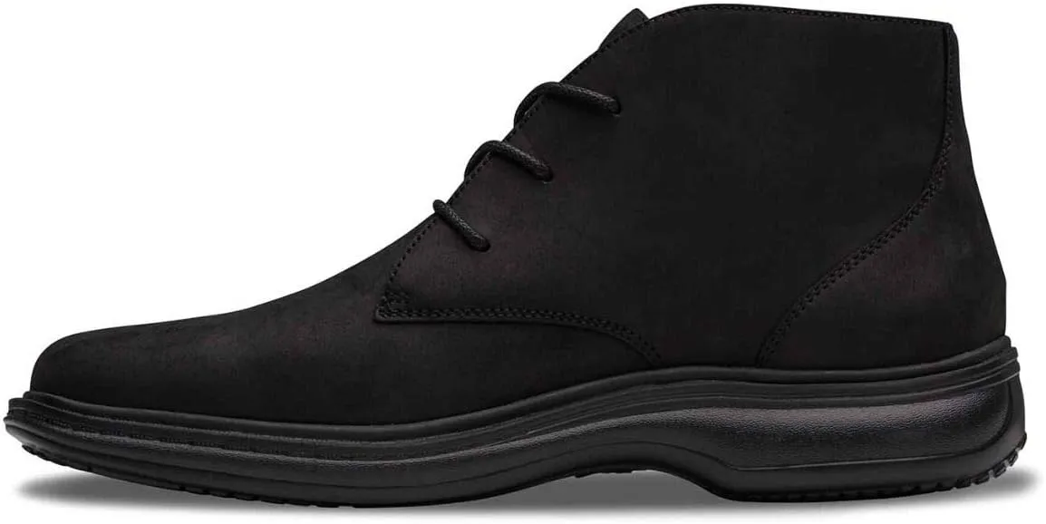 Dr. Comfort Ruk Men's Therapeutic Diabetic Extra Boot Leather Lace-up