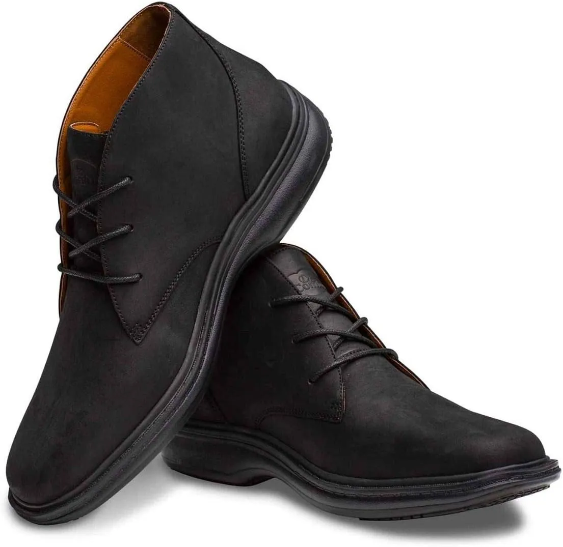 Dr. Comfort Ruk Men's Therapeutic Diabetic Extra Boot Leather Lace-up