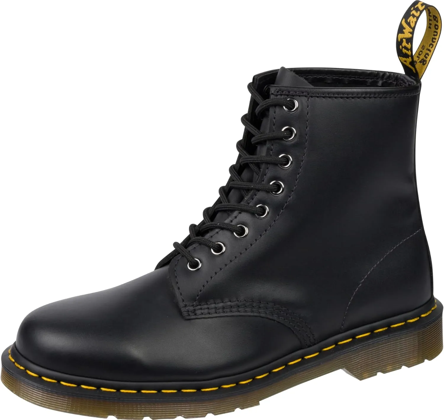 Dr. Martens Unisex 1460 Nappa Leather 8 Eye Boot, Black, 13 Women/12 Men