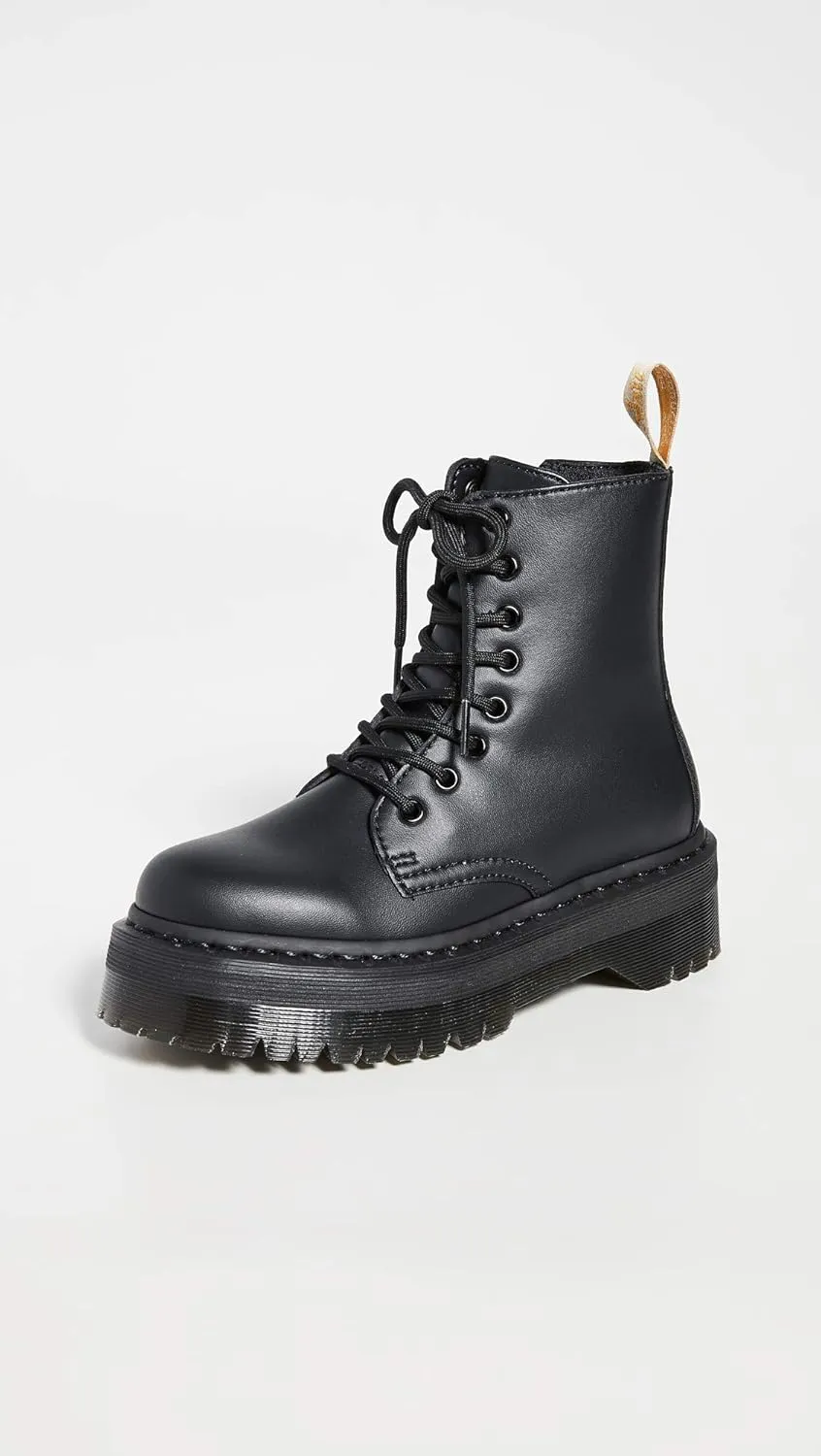 Dr. Martens, Vegan Jadon II 8-Eye Synthetic Platform Boot for Men and Women