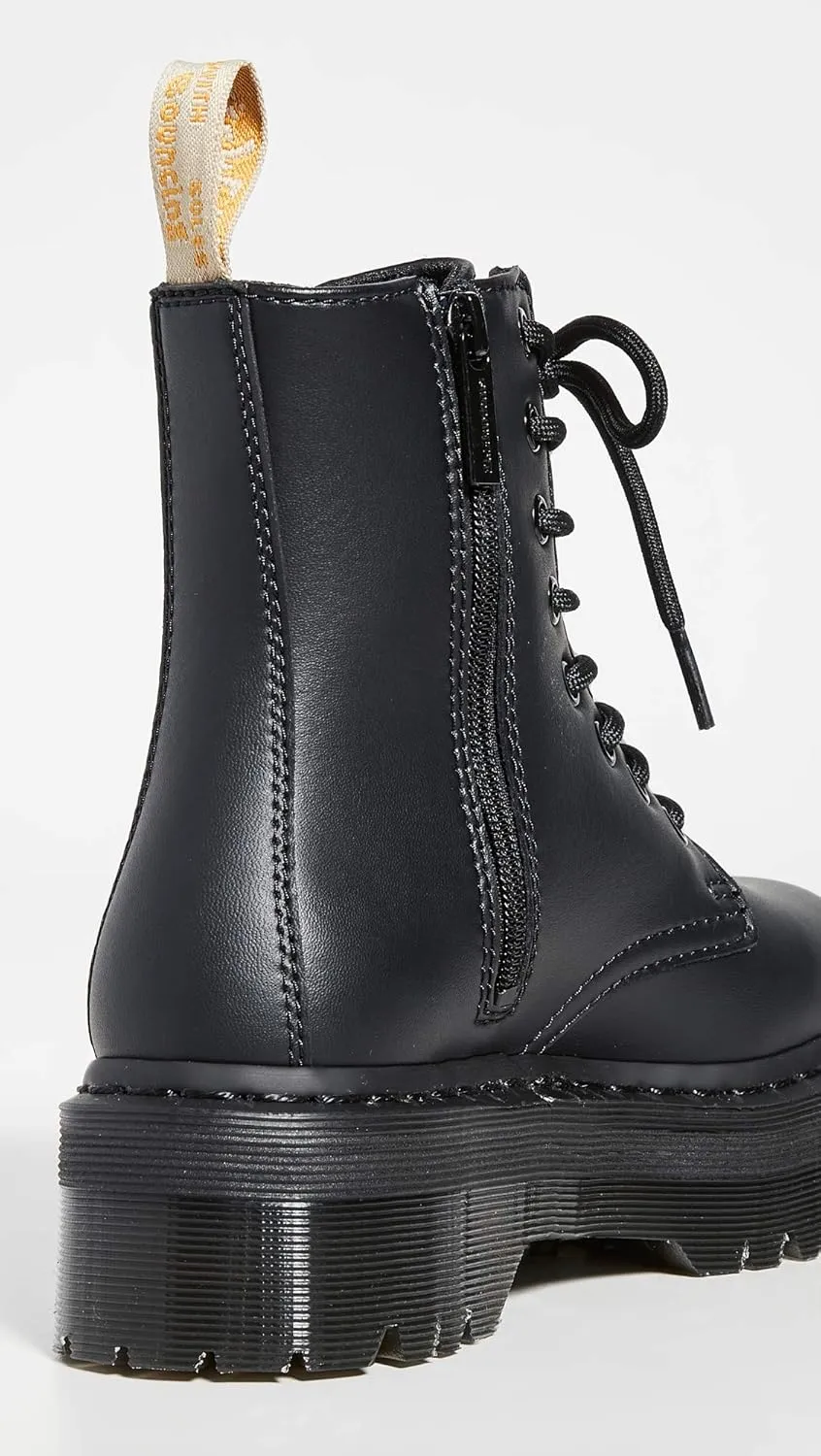 Dr. Martens, Vegan Jadon II 8-Eye Synthetic Platform Boot for Men and Women