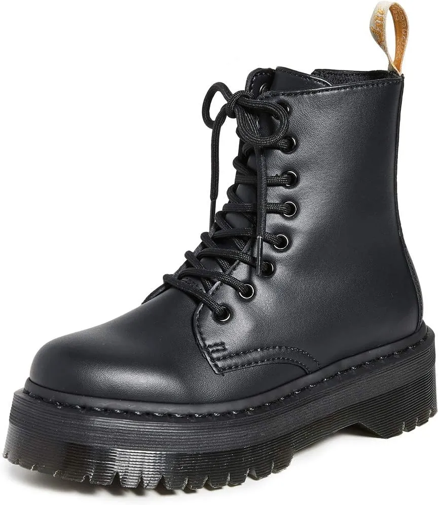 Dr. Martens, Vegan Jadon II 8-Eye Synthetic Platform Boot for Men and Women