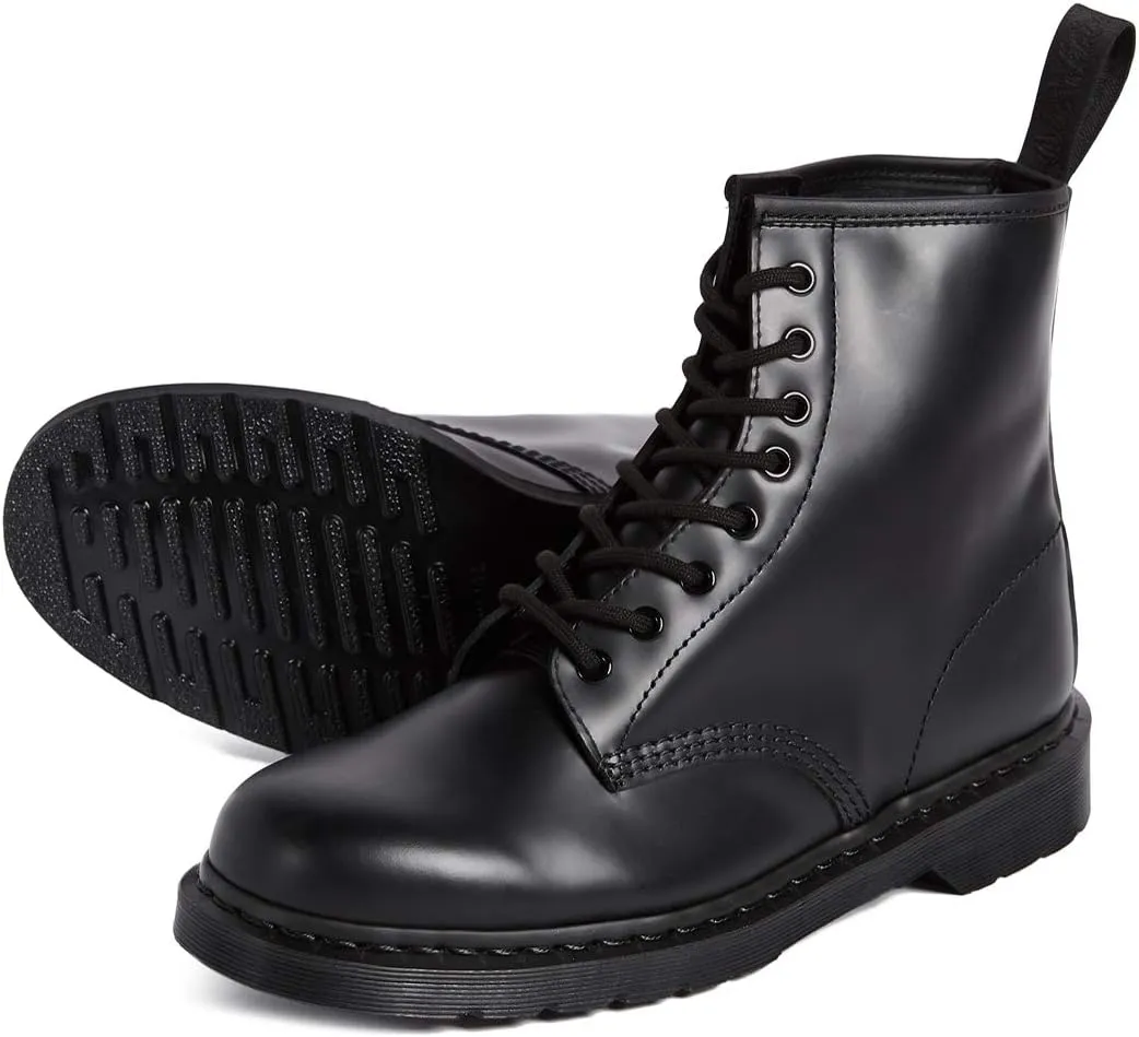 Dr. Martens Women's 1460 Mono Smooth Leather 8 Eye Boot