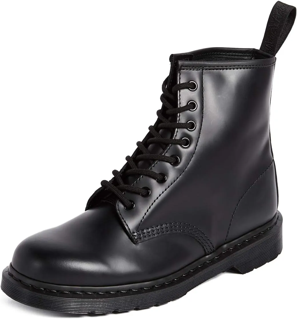 Dr. Martens Women's 1460 Mono Smooth Leather 8 Eye Boot