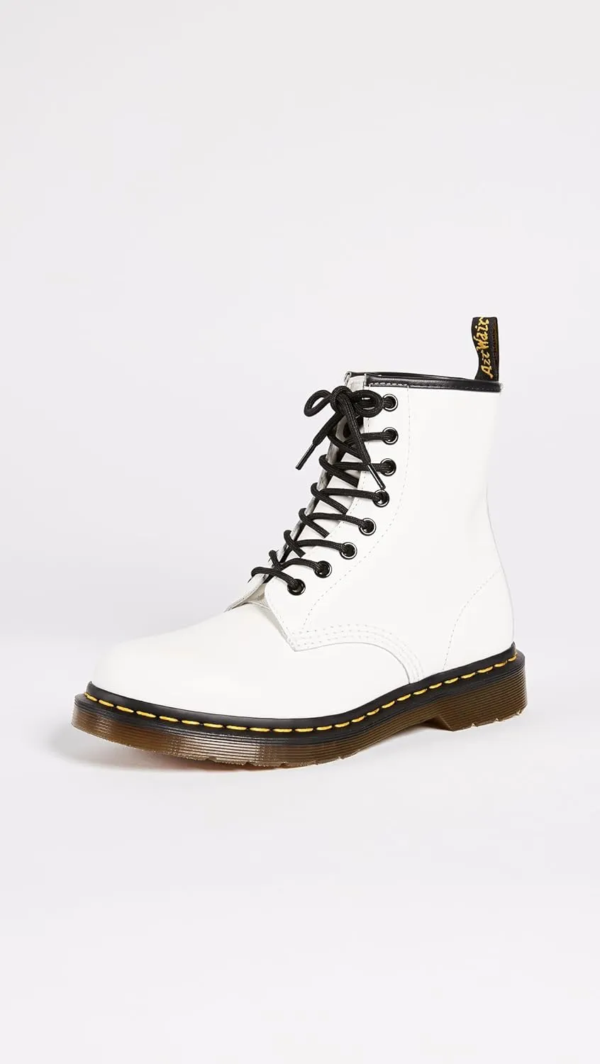 Dr. Martens Women's 1460 W Smooth Leather 8 Eye Boot
