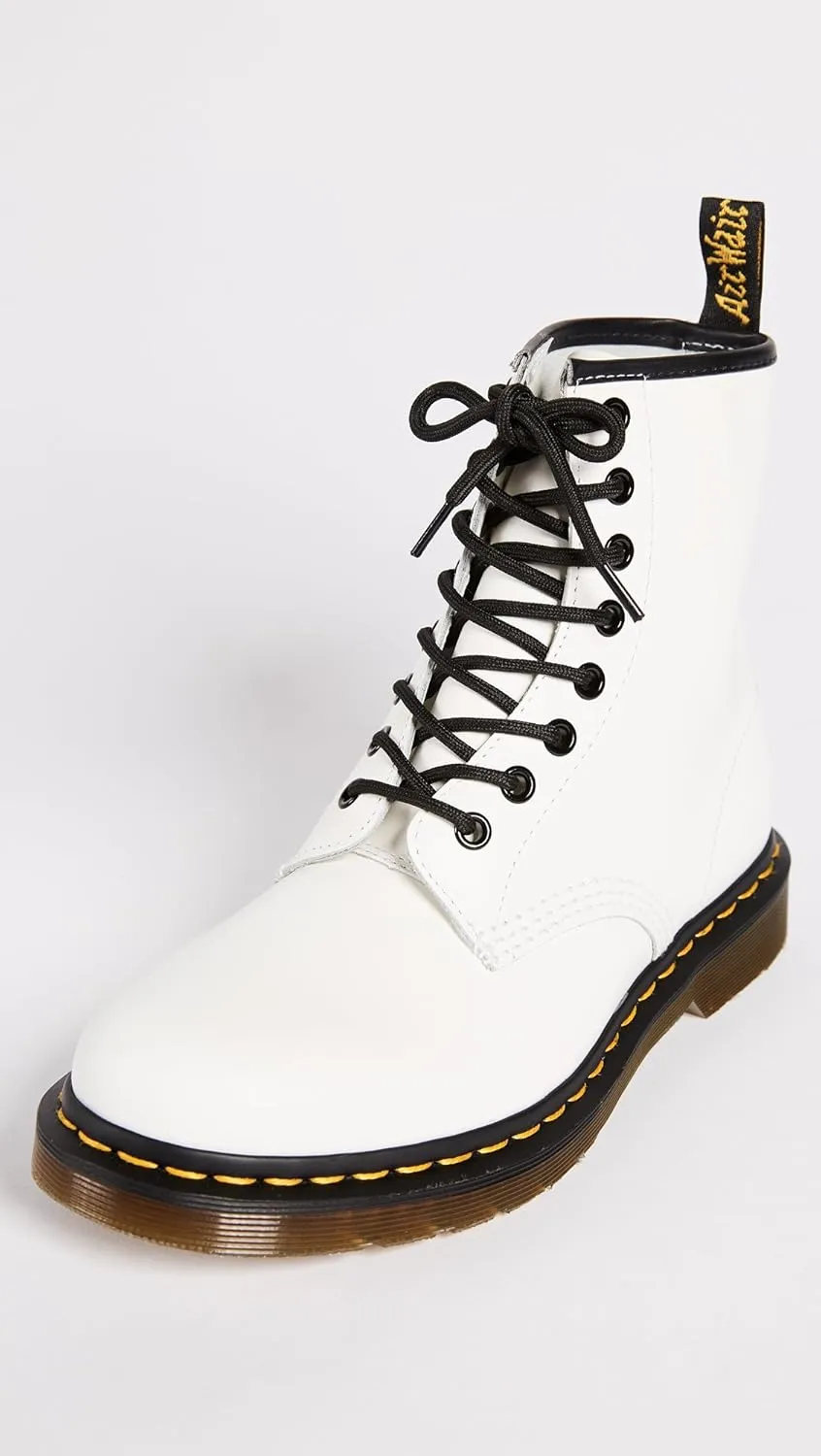 Dr. Martens Women's 1460 W Smooth Leather 8 Eye Boot