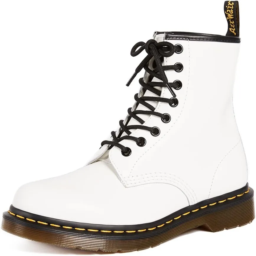 Dr. Martens Women's 1460 W Smooth Leather 8 Eye Boot