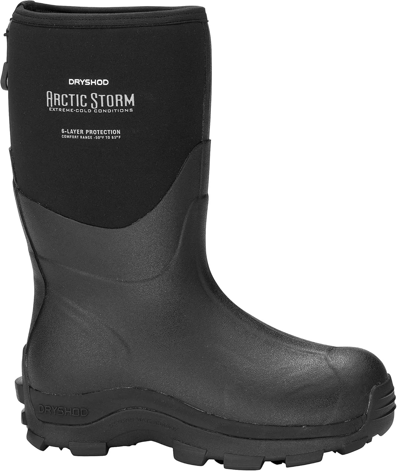 Dryshod Arctic Storm Mid Winter Boot - Men's, Black/Grey