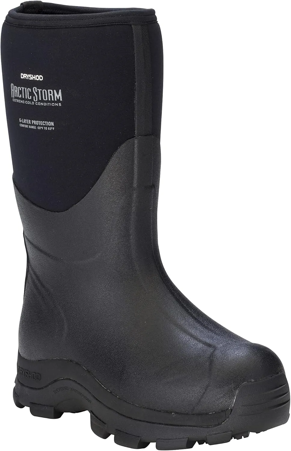 Dryshod Arctic Storm Mid Winter Boot - Men's, Black/Grey
