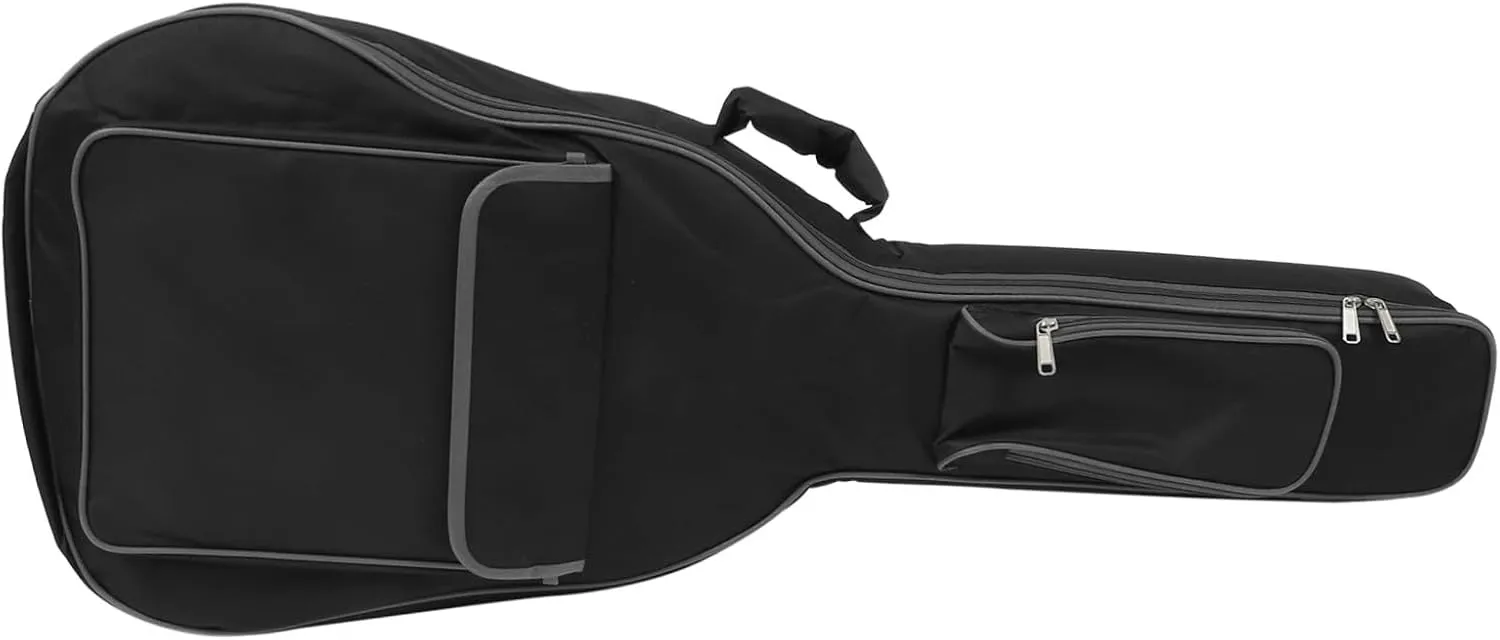 Electric Guitar Backpack 40/41 Inches Oxford Cotton Scratch- Easy to Carry Stylish Pouch Black