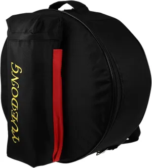 ERINGOGO 1Pc Handheld Double Shoulder Snare Drum Bag Oxford Cloth Percussion Instrument Storage Black Portable Design for Easy Carrying and Protection of Snare Drums