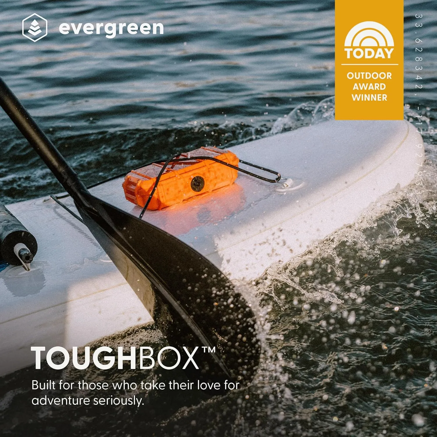Evergreen X National Parks 56 EDC Dry Box Protective Case - National Parks Gift - for Phones, Camping, Travel, Adventure (SW Joshua Tree, Saguaro, Mon. Valley, Orange)