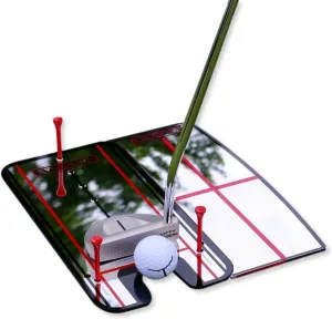 EyeLine Golf Putting Alignment Mirror, Portable Practice Putting Trainer Aid, As Seen on PGA Tour, Made in USA, Use Outdoors or on Indoor Putting mat