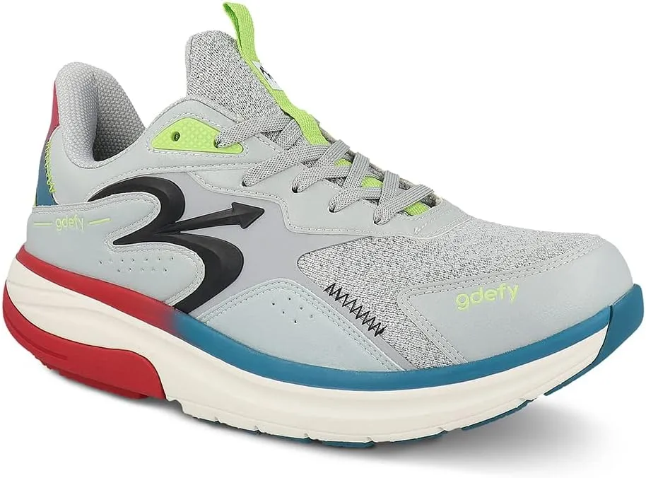 G-DEFY Energiya Men’s Cross Trainer Shoe | Heel Support | VersoShock Technology for Pain Associated with Prolonged Standing or Walking | Arch Support | Diabetic Shoes | Wide Shoes | Free Orthotic