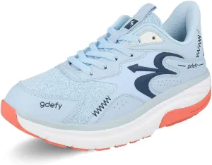 G-DEFY Energiya Women’s Cross Trainer Shoe | Heel Support | VersoShock Technology for Pain Associated with Prolonged Standing or Walking | Arch Support | Diabetic Shoes | Wide Shoes | Free Orthotic