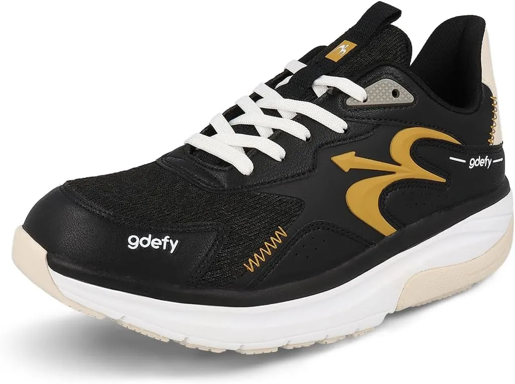 G-DEFY Energiya Women’s Cross Trainer Shoe | Heel Support | VersoShock Technology for Pain Associated with Prolonged Standing or Walking | Arch Support | Diabetic Shoes | Wide Shoes | Free Orthotic
