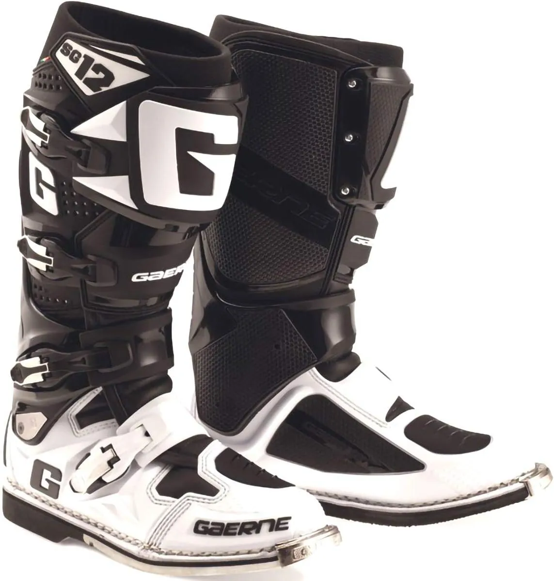 Gaerne - SG12 Boot Black/White Size - 10 (2174-014-10)