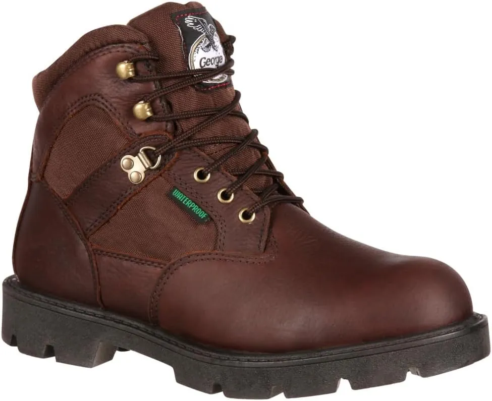 Georgia Boot Men's Georgia Homeland 6" Work Boot-m Comp Toe