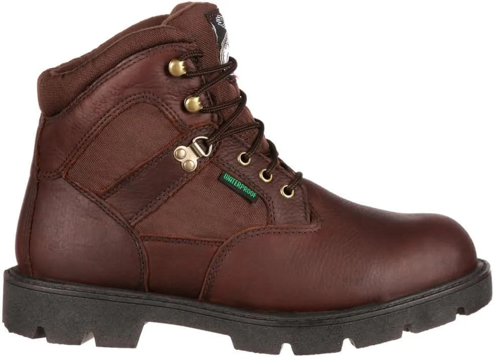 Georgia Boot Men's Georgia Homeland 6" Work Boot-m Comp Toe