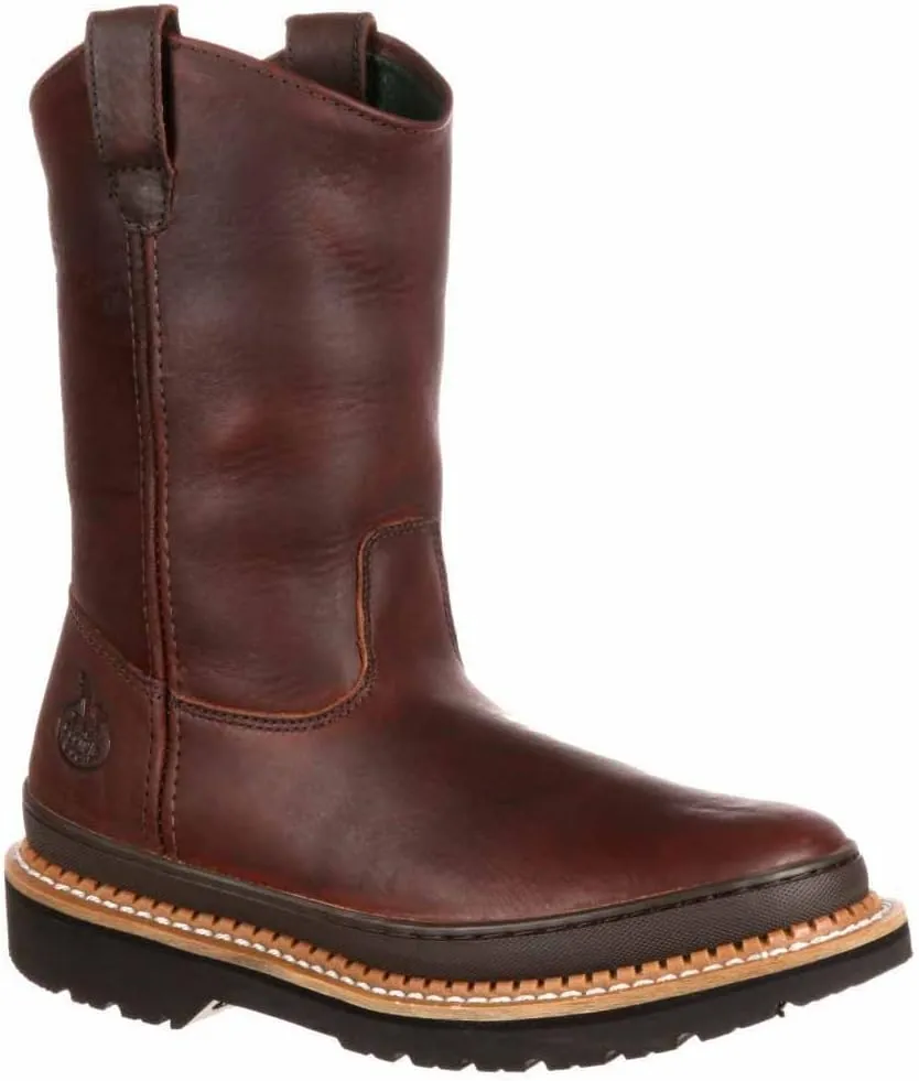 Georgia Boot Men's Wedge Wellington Work Shoe