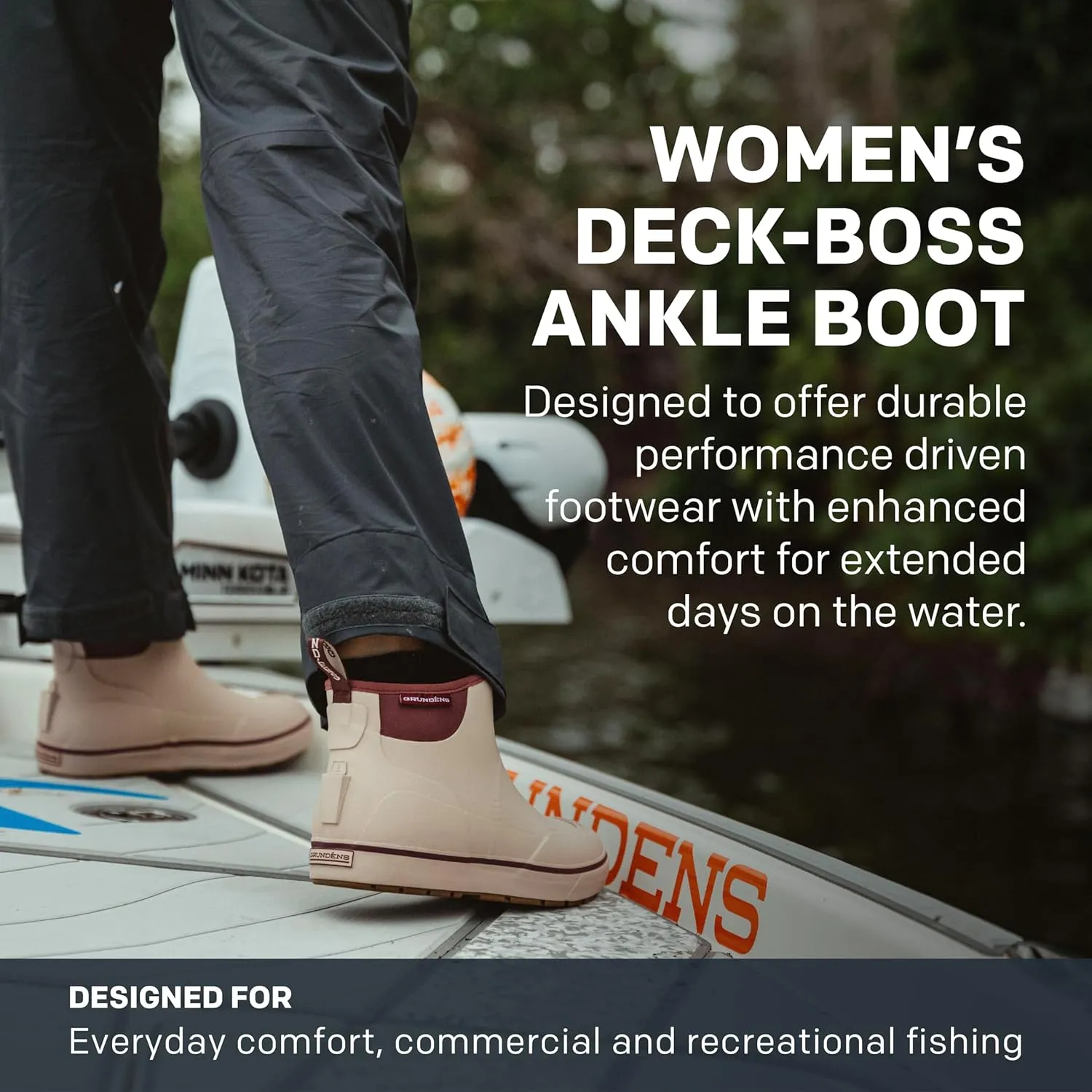 Grundens Women’s DECK-BOSS Ankle Boot