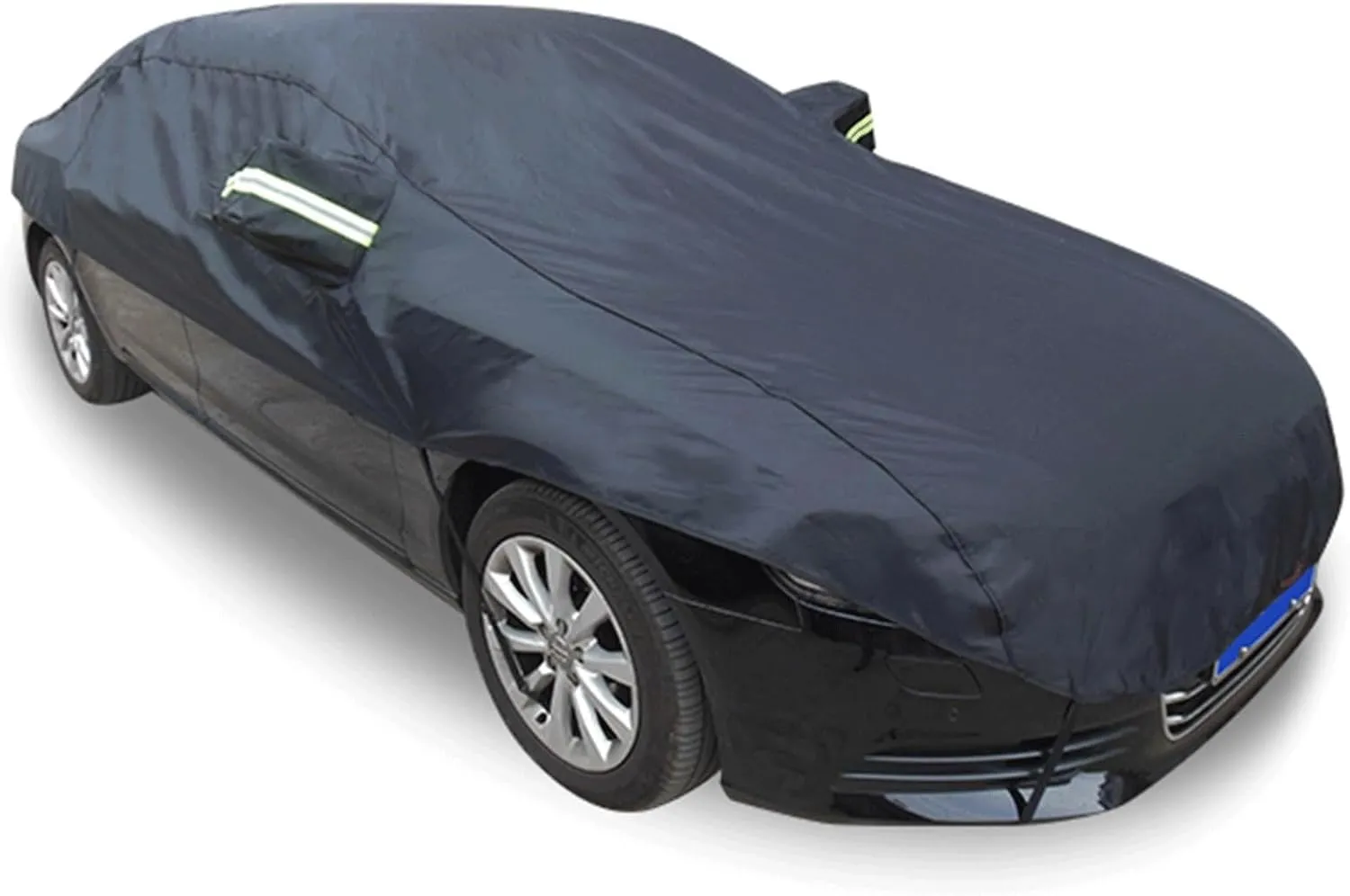 Half Car Cover for Daimler DB18 1948-1953, Oxford Cloth car top Cover Rainproof Snowproof UV-Proof All-Weather Waterproof car Covers Durable with Windproof Rope