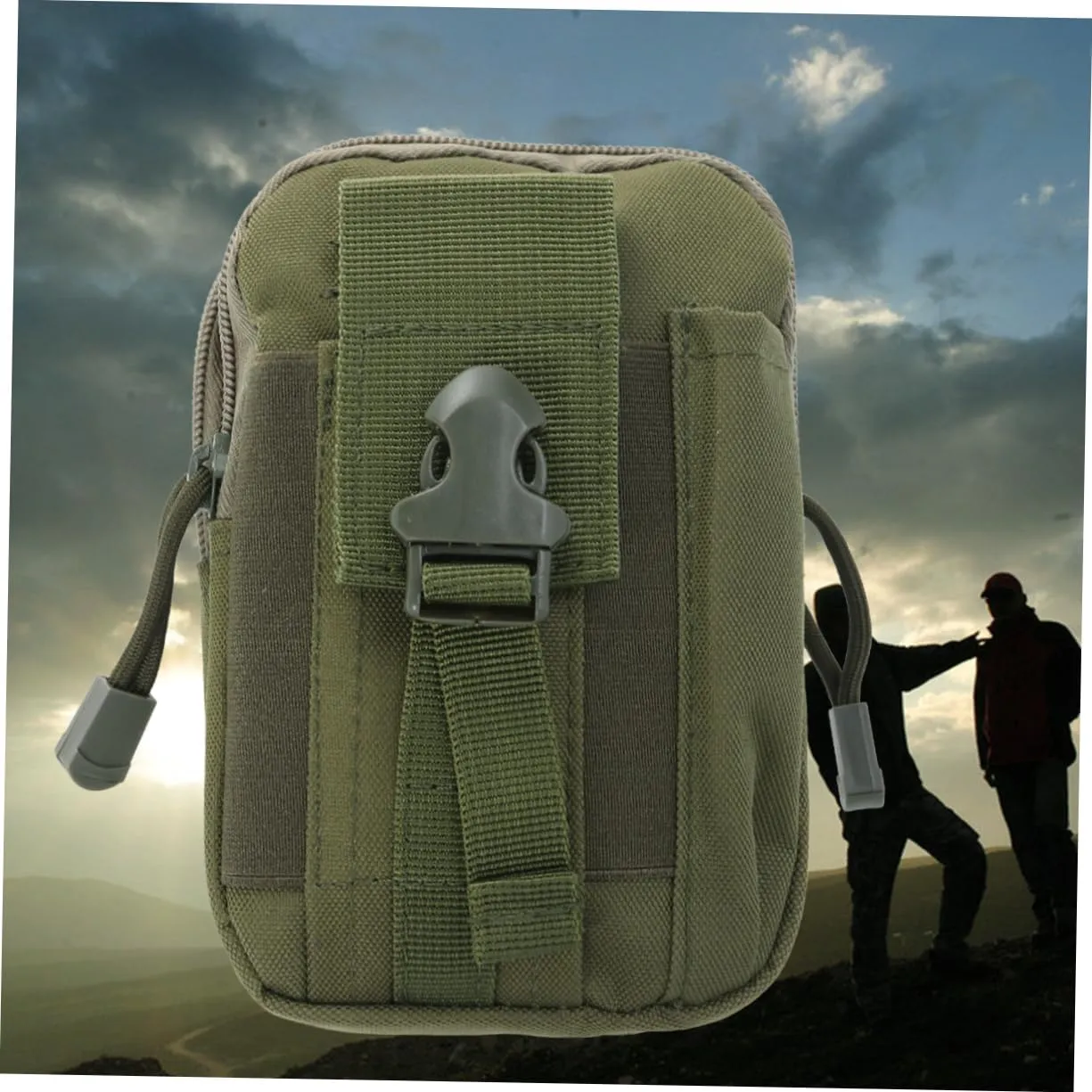 HANABASS 3pcs Pack Camping Belt Bag Lightweight Waist Pouch Pockets for Phone Keys Money Earbuds Snacks Durable and Stylish for Travel